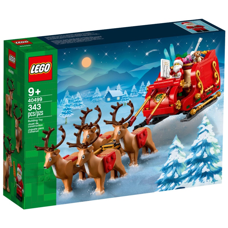 全新 樂高 LEGO 40499【耶誕老人的雪橇】台中/新竹/台南 可自取