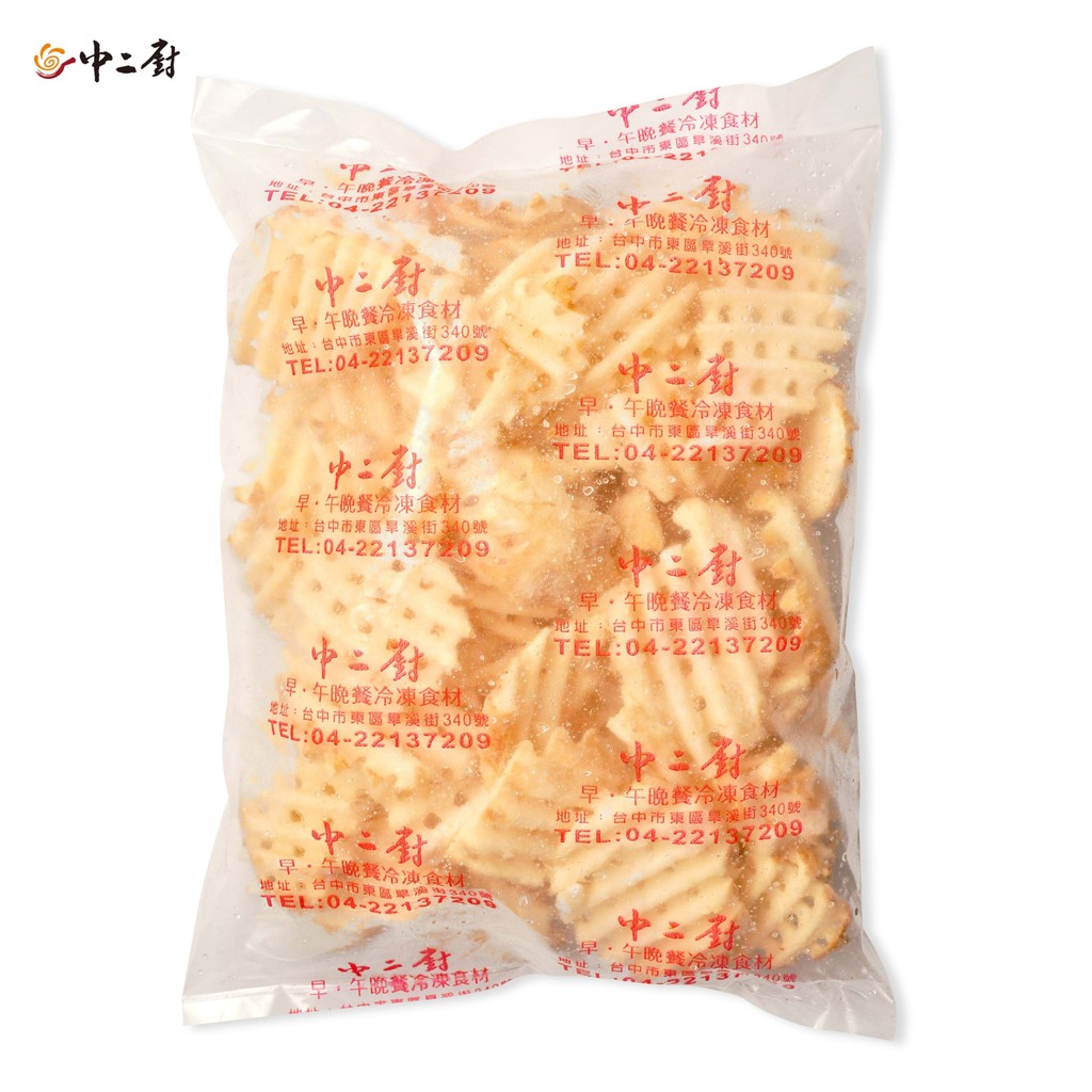 【中二廚】網狀薯餅 1Kg/包
