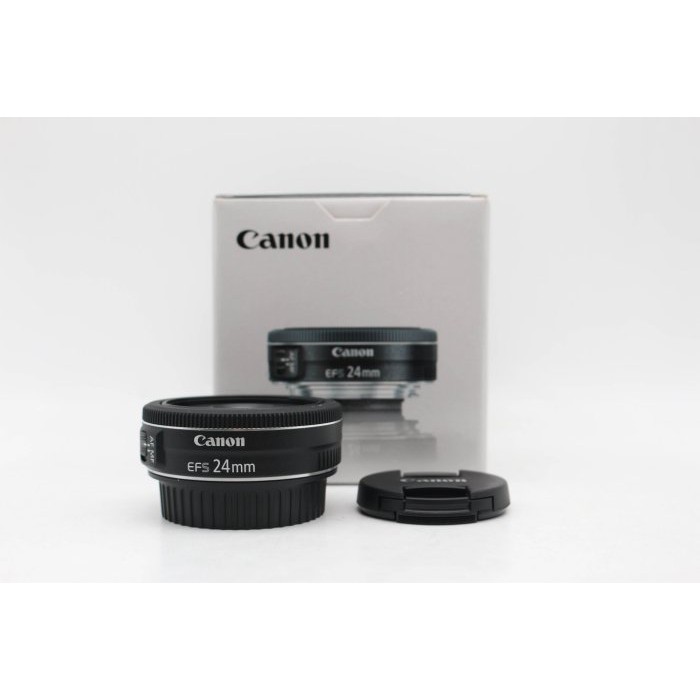 【高雄青蘋果3C】CANON EF-S 24MM F2.8 STM 定焦鏡 二手鏡頭 #42060