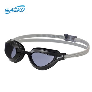 【SAEKO】度數款 近視三鐵運動款成人泳鏡 廣角抗UV防霧 大鏡框 S68AOP