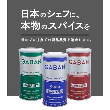 現貨可刷卡🔥✈️日本 GABAN 白胡椒 黑胡椒 日本職人 烘培 專業調味料