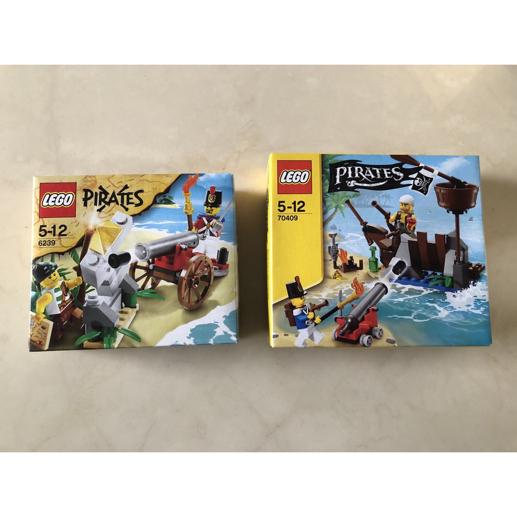 [限donto520下標]樂高海盜系列LEGO6239與LEGO70409