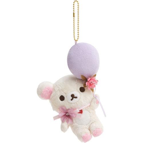 (現貨) 日本直送正品 SAN-X 拉拉熊 牛奶熊 氣球 娃娃 絨毛玩偶