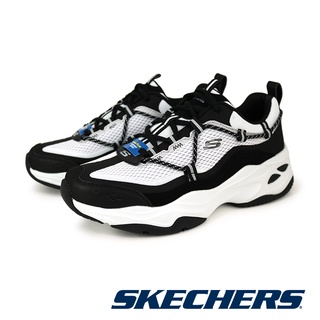 【SKECHERS】男 休閒系列 D’LITES 4.0 - 237407 - 黑白 BKW