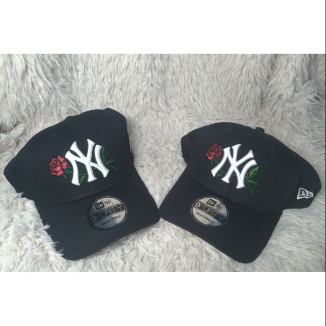限量現貨💫New Era NY logo 立體刺繡玫瑰🌹系列 洋基帽 老帽 棒球帽