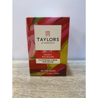 **愛洛奇**英國 Taylors泰勒茶玫瑰果大黃茶 2.5g*20入(無咖啡因)