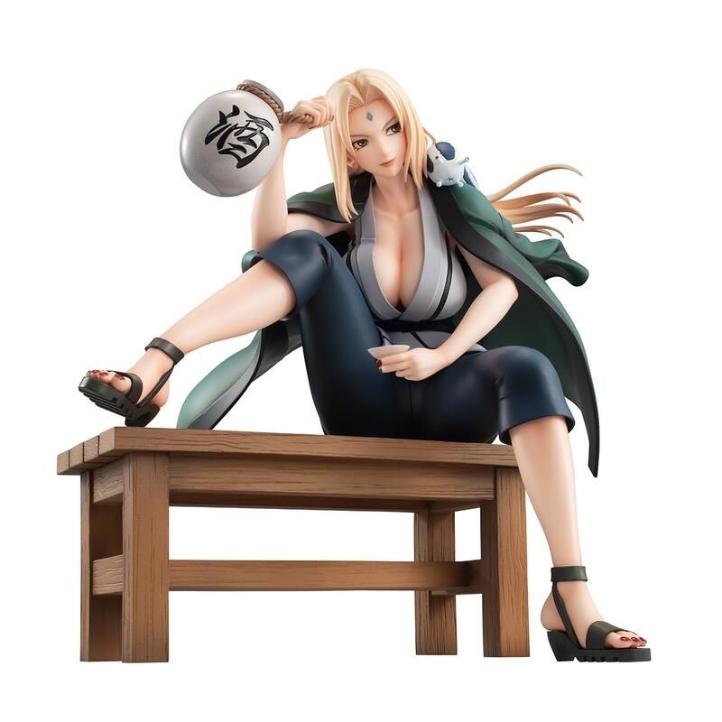 哞哞小舖 Naruto Gals 火影忍者疾風傳綱手ver 2 港版約16cm 蝦皮購物