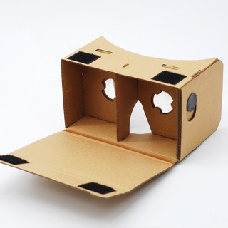 現貨Google cardboard 谷歌 紙板DIY VR 手機3D 眼鏡暴風魔鏡/3D立體眼鏡 虛擬實境 紙盒BOX