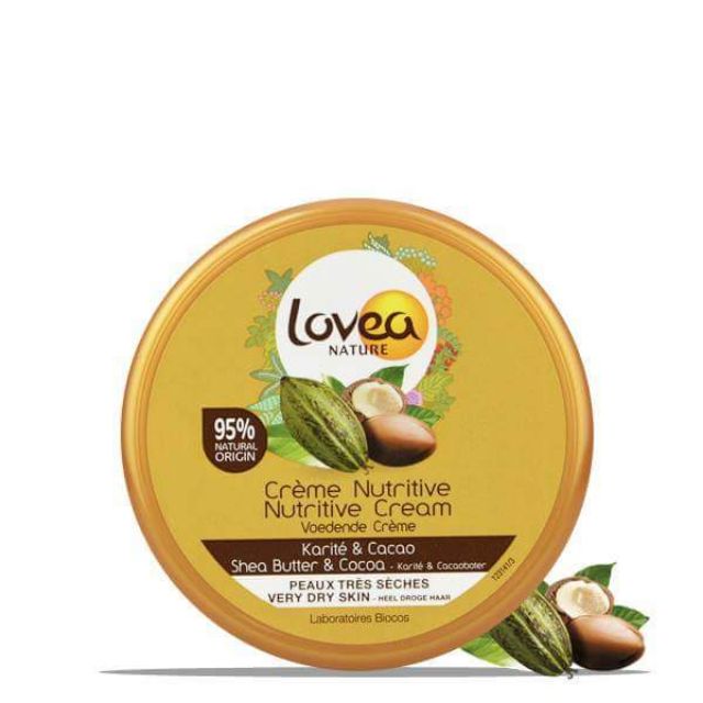 【現貨】LOVEA NATURE 乳油木之家 95%可可乳油木滋潤霜 150ml