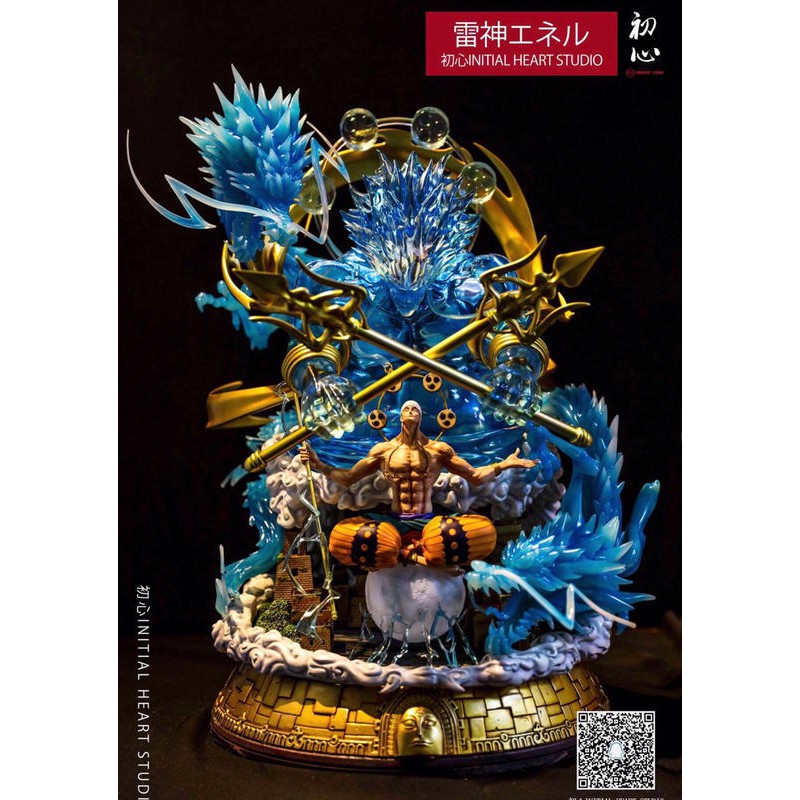 皮特模玩 代購ihs 初心海賊王雷神艾涅爾gk雕像 蝦皮購物