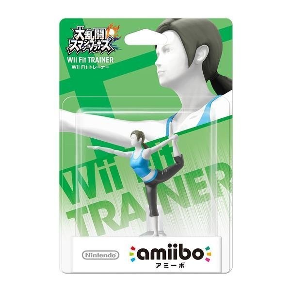 Wii U 任天堂明星大亂鬥 近距離無線連線 NFC 連動人偶玩具 amiibo Wii Fit 訓練家