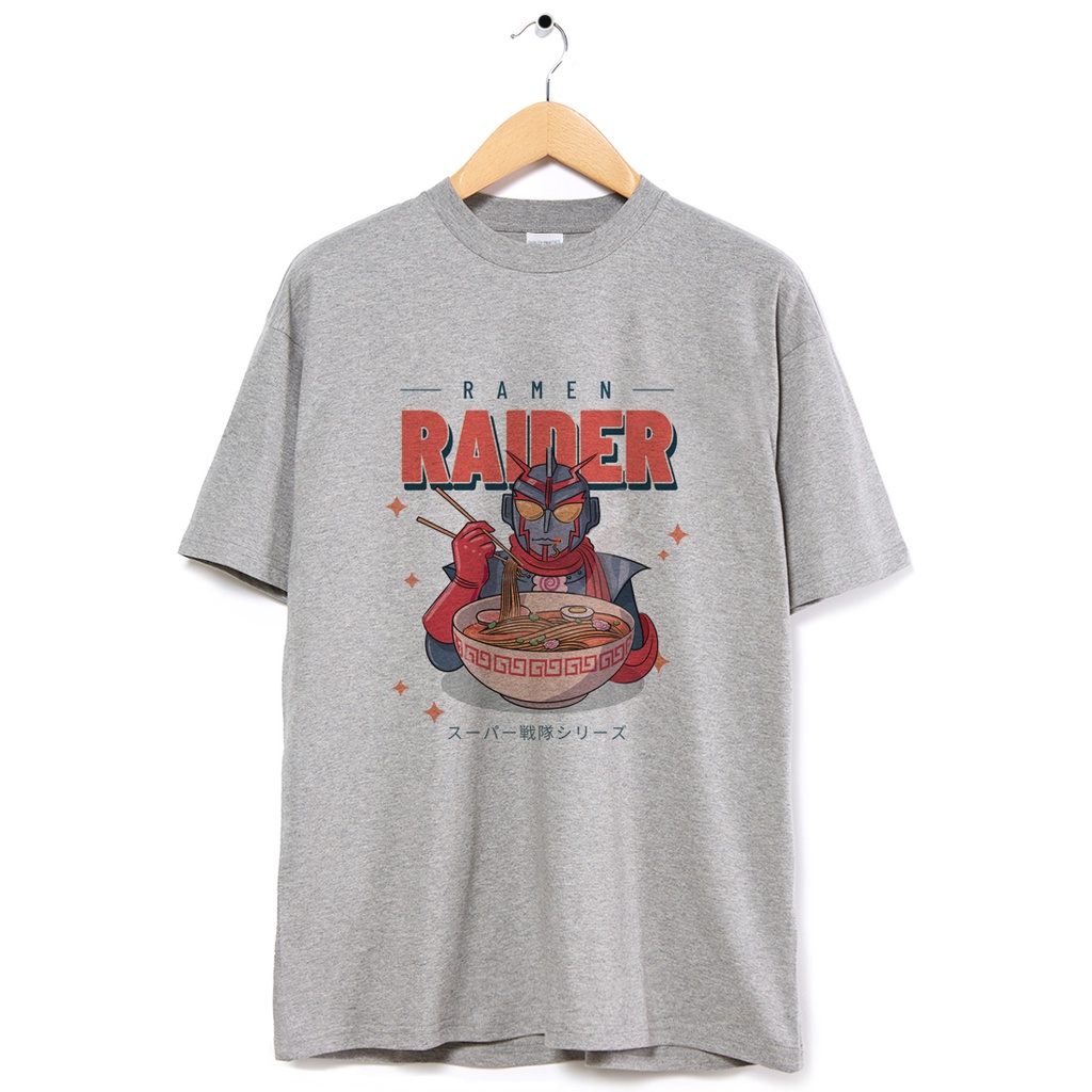 Ramen Raider 中性短袖T恤 7色 潮T寬鬆拉麵突襲者Tokyo日本假面鹹蛋超人風格機甲戰士怪獸動漫