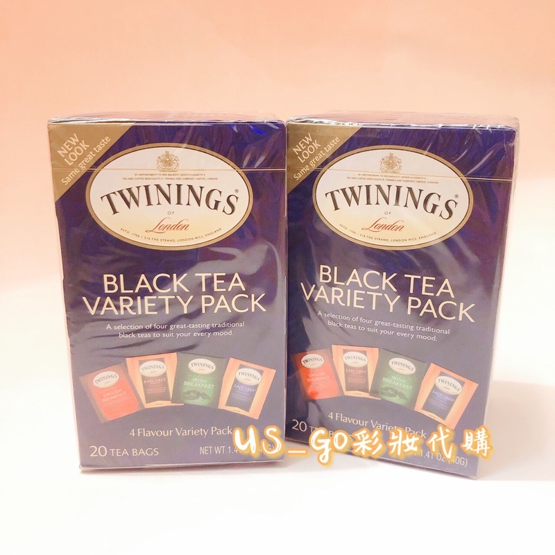Twinings 唐寧 經典紅茶組合 一盒【現貨✅】四種口味 20包/盒