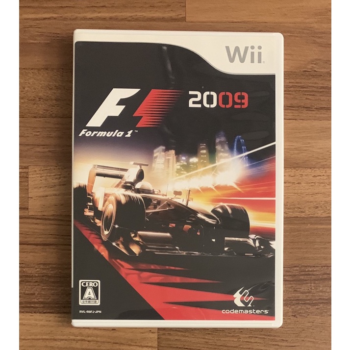 Wii 職業賽車 F1 2009 競速賽車 一級方程式賽車 正版遊戲片 原版光碟 日文版 日版適用 二手片