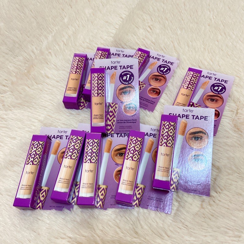 美國丸🇺🇸 Tarte shape tape contour concealer 遮瑕膏 提亮 修容 迷你裝 旅行裝