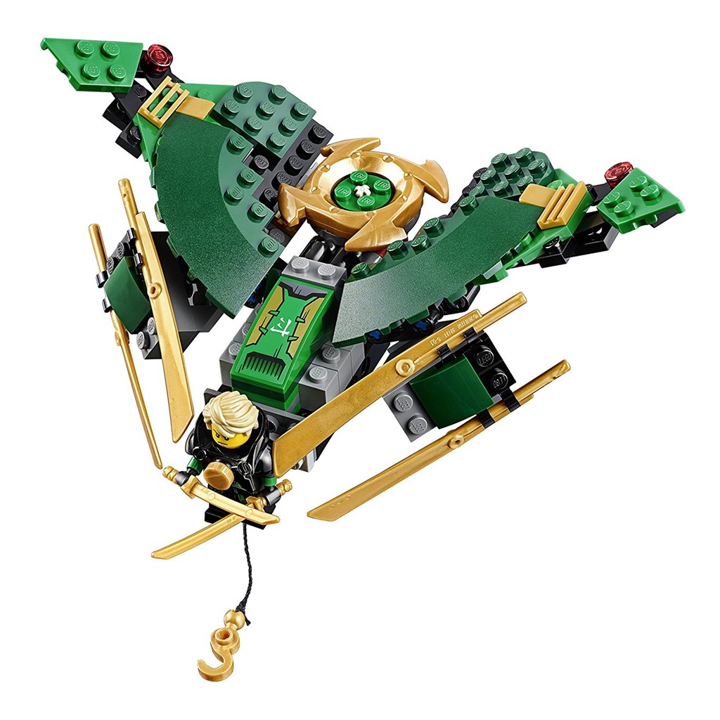 【全新未組】LEGO 樂高 Ninjago 旋風忍者 人偶 綠忍者 Lloyd 勞埃德 70605 載具不含貼紙 含配件
