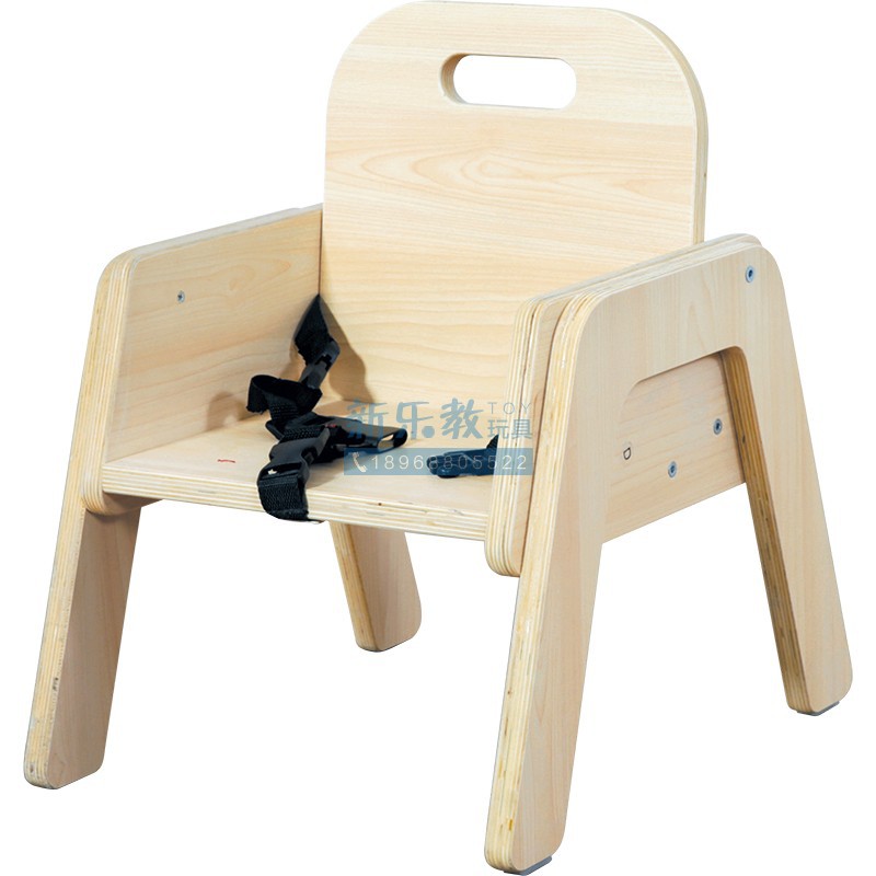 兒童玩具❀ww淘樂幼兒安全凳幼兒園早教兒童小板凳防滑實木制懶人靠背座椅凳