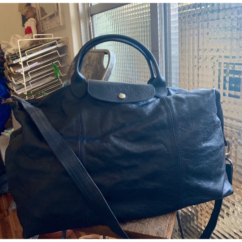 blue longchamp