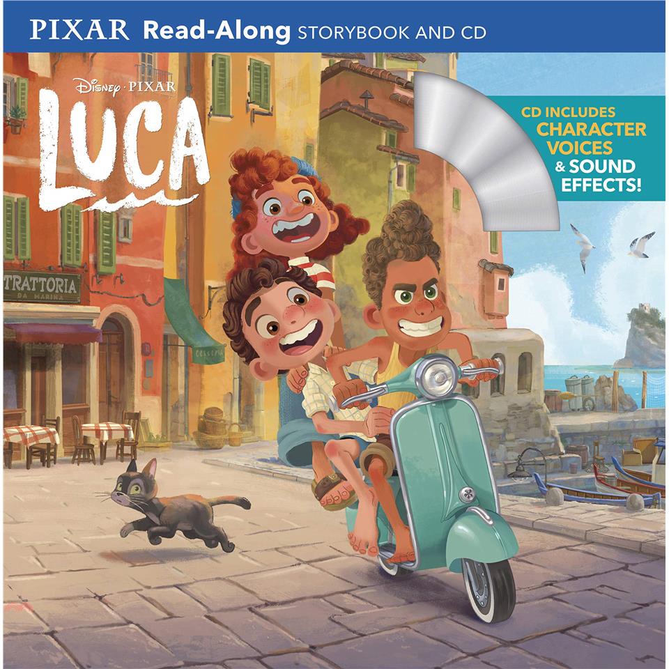 Luca Read-Along Storybook and CD【金石堂、博客來熱銷】