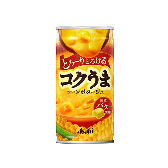 日本asahi 朝日濃郁玉米濃湯185g 罐裝 蝦皮購物