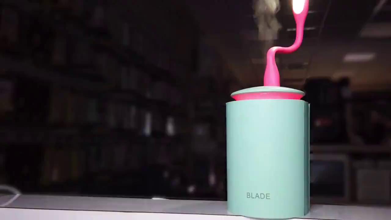BLADE迷你觸控七彩夜燈香薰加濕器 台灣公司貨 水氧儀 香氛機 霧化 加濕機 現貨 當天出貨 諾比克
