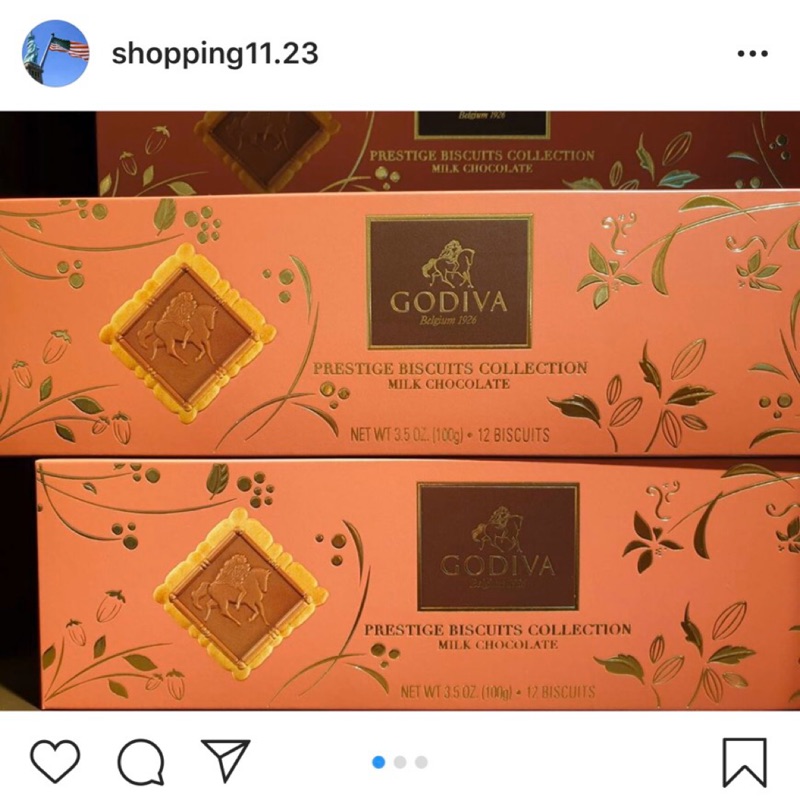 Godiva巧克力餅乾