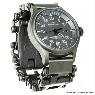 现貨Leatherman Tread版及LT窄版專用手錶連接環一對(不銹鋼款非原廠)