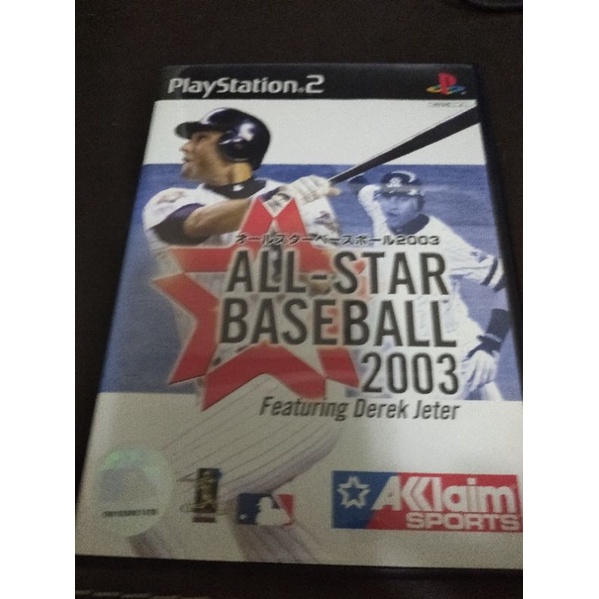 ps2遊戲光碟 all-star baseball 2003