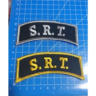 2206A04-刺繡電繡臂章-Police S. R. T軍警消 生存遊戲 Harley