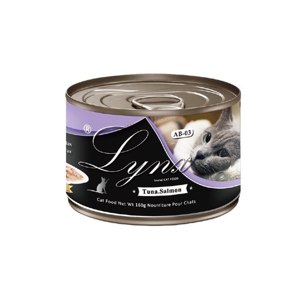 Lynx天貓座 貓湯罐-AB-03 湯罐-鮪魚+鮭魚160g