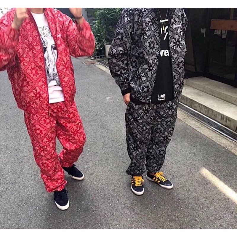 Supreme bandana store track pant