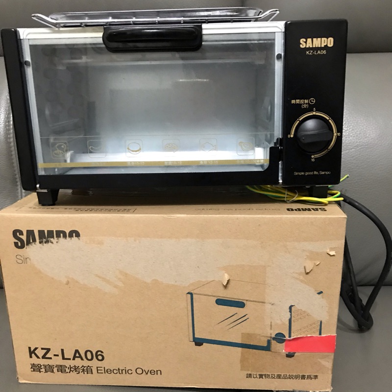 SAMPO 聲寶電烤箱 KZ-LA06 6公升小烤箱