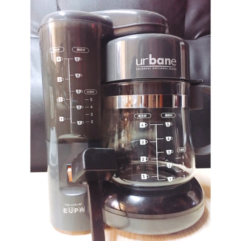 全新 Eupa Urbane 優柏美式咖啡機tsk U191af 五人份咖啡機 蝦皮購物