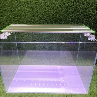 ［水族最便宜］魚缸燈具 Led 水族燈具 雅柏T系列LED燈 水草、藍白、增艷小跨燈60cm（附腳架）