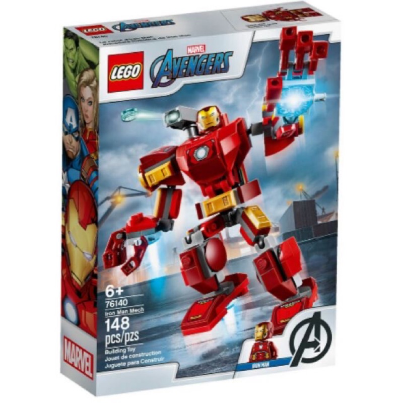 樂高LEGO - 76140 Marvel 漫威 鋼鐵人機甲