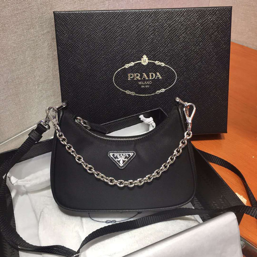 prada mini hobo bag