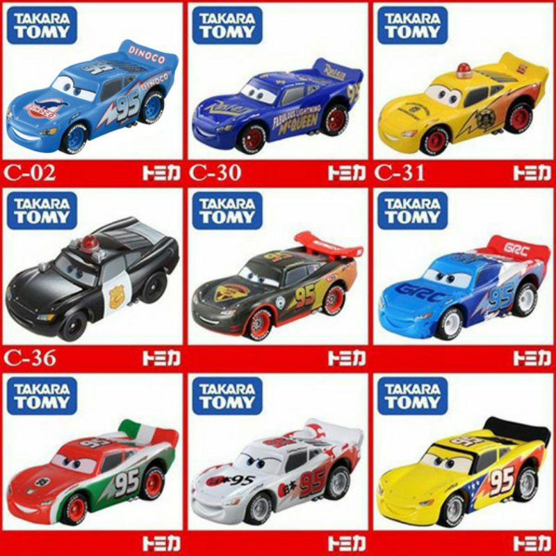 TOMICA 多美 汽車總動員 麥坤 轟太郎 高竿 超哥 凱旋 C-02 C-30 C-31 C-36