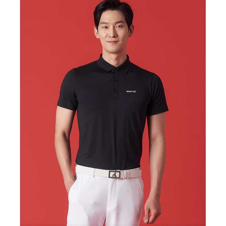 Mont Bell POLO 襯衫韓國製造男士。 正品。