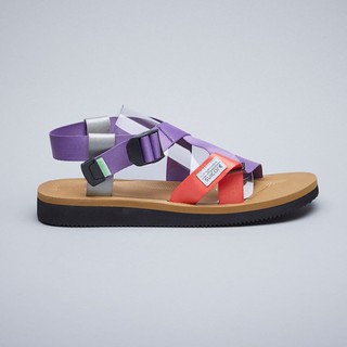 SUICOKE CHIN2-CAB 023 紫橘 羅馬鞋 抗菌內裡 涼鞋 魔鬼氈【SK190232CABP】
