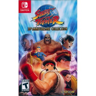★雪兒電玩★全新未拆 NS SWITCH 快打旋風 30 週年紀念合集 中英日文美版 Street Fighter 30