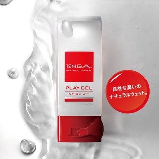 日本TENGA PLAY GEL NATURAL WET 潤滑液 160ml 紅色 無黏性