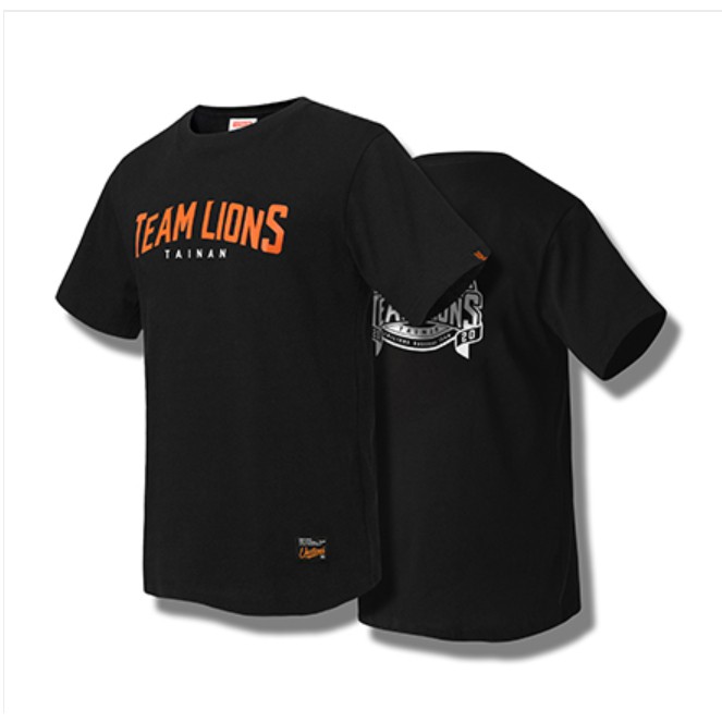 CPBL 統一獅  Team Lions T-shirt 黑色XL 全新