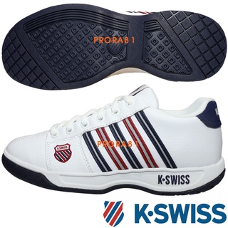 K-SWISS 01353-194 白色 全皮質休閒運動鞋 / EADALL / 男女同款 / 有12號 / 032K