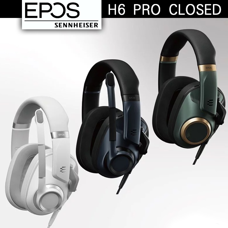 EPOS｜Sennheiser H6 PRO CLOSED 旗艦封閉式電競耳機【官方展示中心】