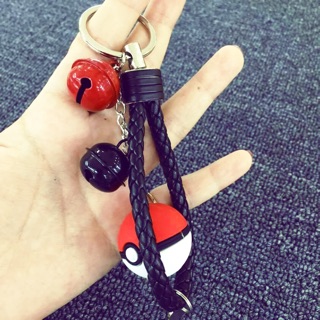 【鑰匙圈吊飾】精靈 寶可夢 鑰匙圈 Pokemon Go 鈴鐺 神奇寶貝 寶貝球 精靈球 吊飾 皮卡丘