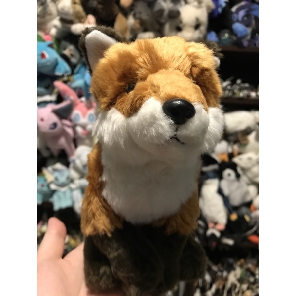 狐狸 犬科 動物 玩偶 布偶 娃娃 公仔 絨毛玩具 玩具 填充玩具 仿真 狗 犬
