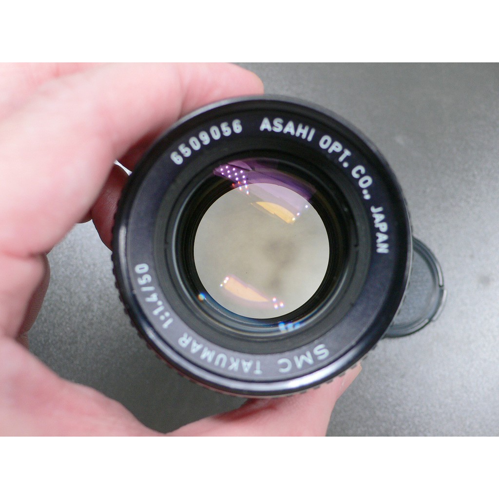 老鏡頭- M42>> PENTAX ASAHI SMC TAKUMAR 50MM F/1.4 (SMC多層鍍膜 