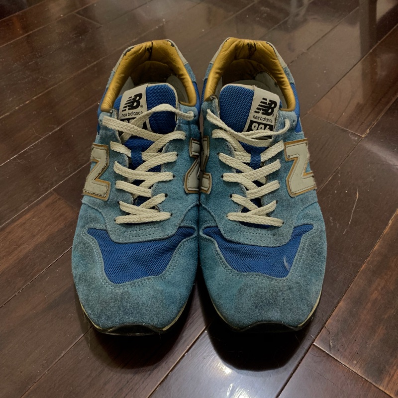 New Balance996藍金麂皮男鞋
