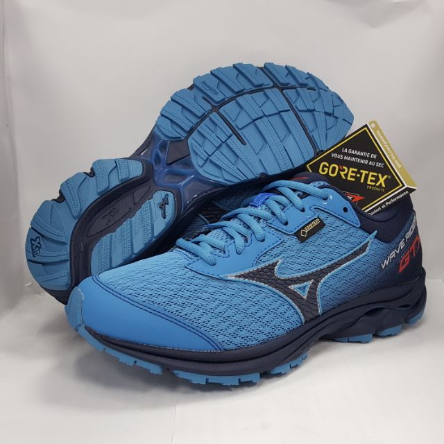 【65折】美津濃 MIZUNO WAVE RIDER 22 GTX 男防水慢跑鞋 J1GC187909