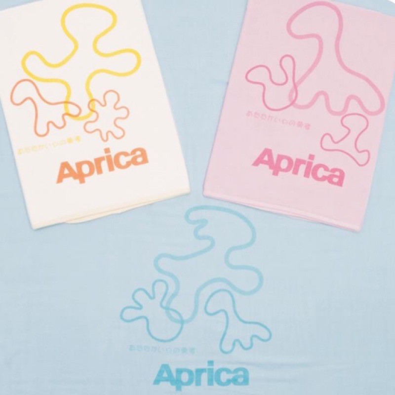 Aprica幸福紗布四方大浴巾/藍色